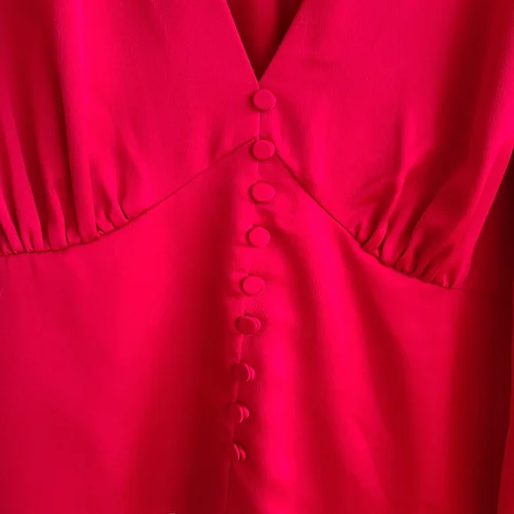 J Crew Blouse, Size 6, Red - Picture 3 of 5